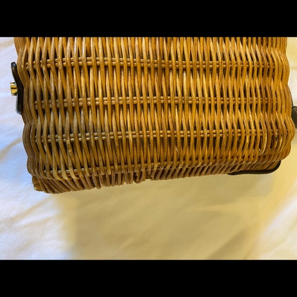 Kate Spade wicker purse - Picture 4 of 8